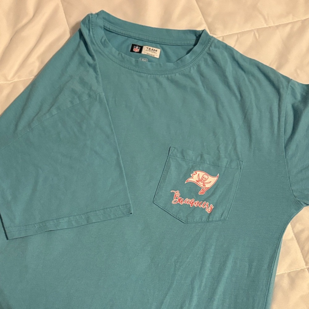 NFL Teal Buccaneers Women's Top